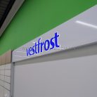Бренд-зона, стенд для холодильного оборудования Vestfrost-3